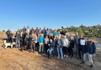 Work stops on huge Newton Abbot housing site