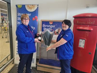 Tesco community champion retires after 27 yeards 