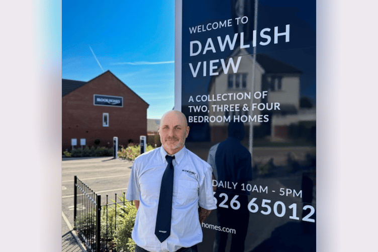 Mike Mitchell at Dawlish View in Dawlish