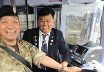 Bus company offering free travel on Armed Forces Day