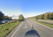 One taken to hospital after A38 collision as lane reopened