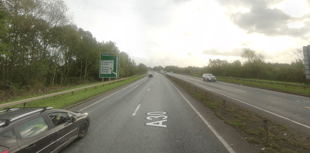Biker sustained 'life-threatening injuries' after A30 crash 