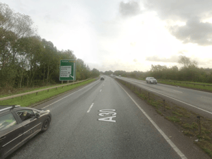 Biker sustained 'life-threatening injuries' after A30 crash 