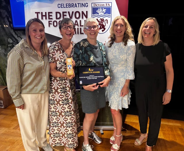 County honour bestowed upon Dawlish team