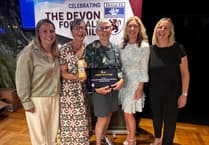County honour bestowed upon Dawlish Women Walking Football team