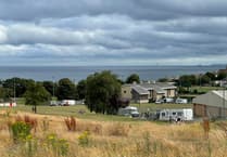 Travellers Set Up in Dawlish