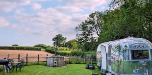 Artist transforms Airstream trailer into eco-friendly retreat 