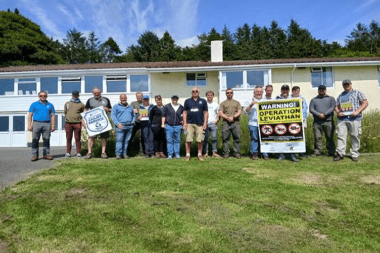 The training was to improve learning around fish theft, fish poaching and theft of fishing rights.