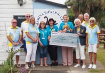 Bowls galore and charity donation for Dawlish Marina