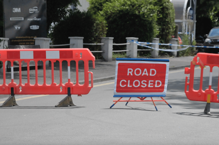 Part of Brunel Road has been closed