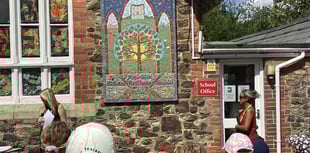 Big reveal of school's mosaic 