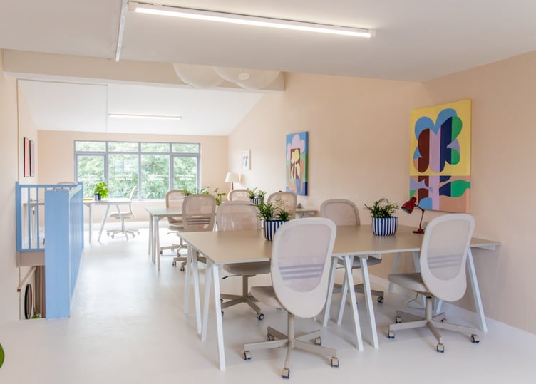 Inside the Good Space hub in Dawlish