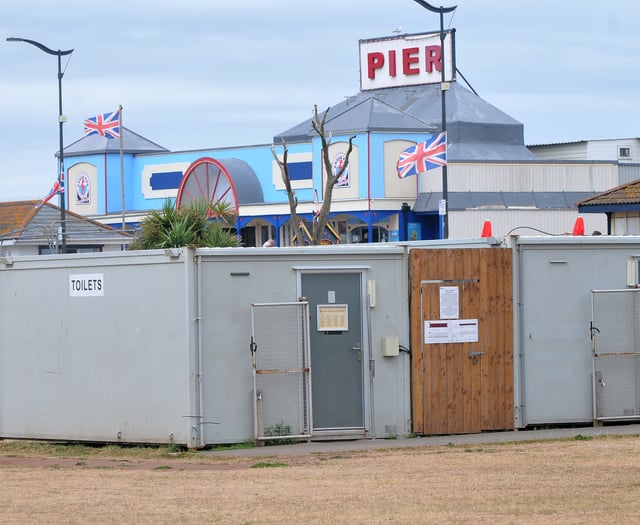Toilets trashed by vandals 