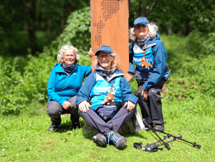 Trio in Hebridean trek for Parkinson’s UK