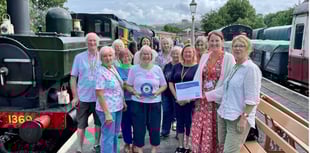 Steam train memory cafe wins quality award 