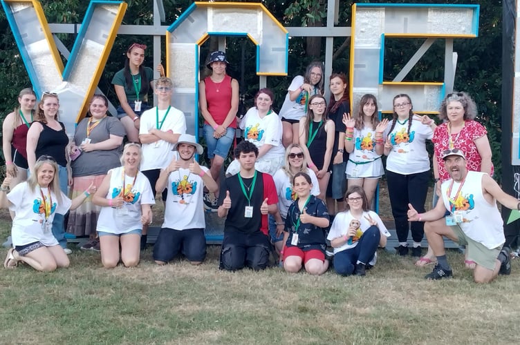 Devon Young Carers at the Young Carers Festival