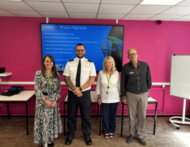Licensees join forces with police at Newton Abbot event