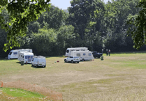 Another day, another group of travellers arrive in Newton Abbot