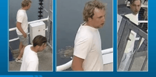 Police release images in connection with harbour theft