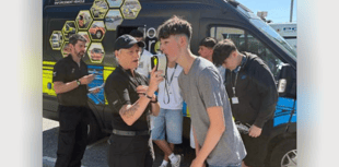 Young drivers enjoy informative day with police and partners