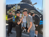 Young drivers enjoy informative day with police and partners