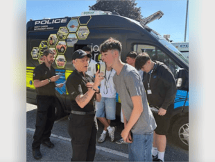 Young drivers enjoy informative day with police and partners