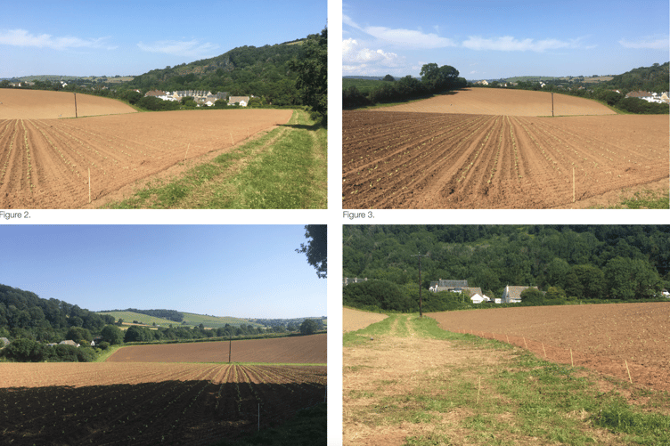 Views of the proposed site from various directions