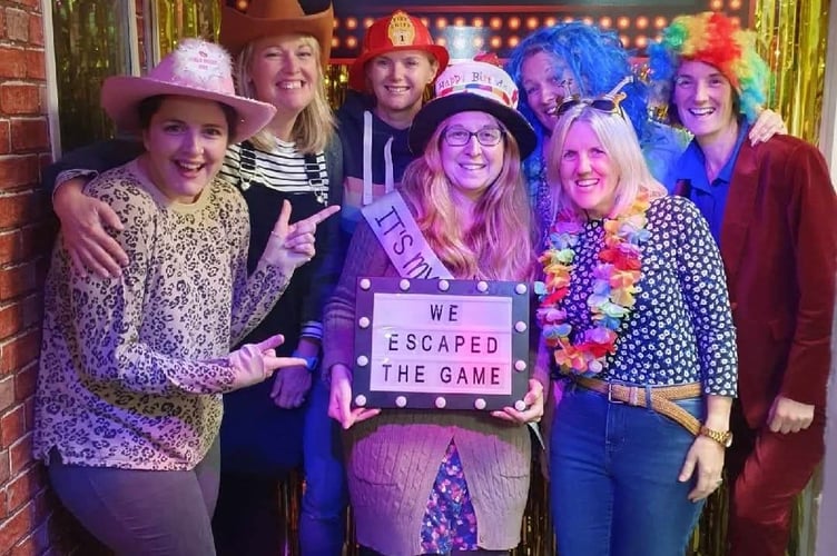 Escape The Room in Bovey Tracey. 