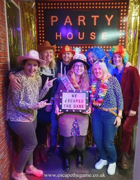 Escape The Room in Bovey Tracey. 