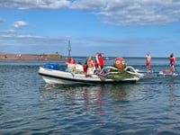 Whatever floats your boat - fancy dress fun at Shaldon Water Carnival 