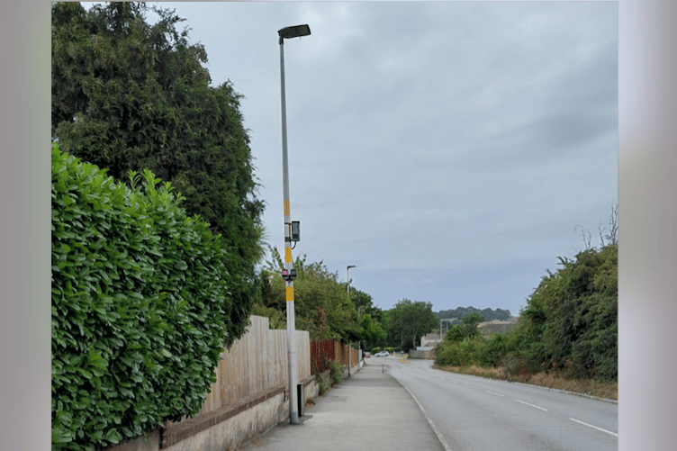 The camera has been installed along Ashburton Road