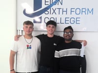 Teign School students celebrate A-level success