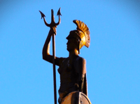 Britannia safe and sound under lock and key in Torbay