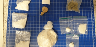 E-bike rider caught with drugs 