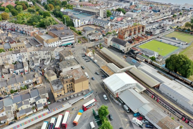Paignton town centre