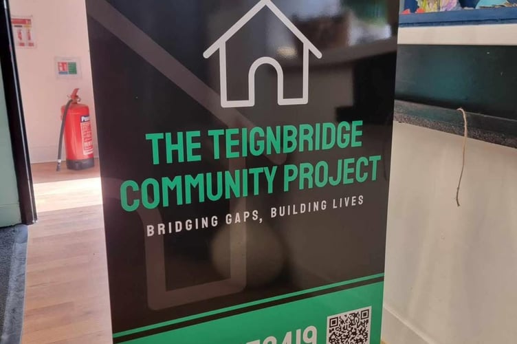 Appeal following the theft of this sign for The Teignbrige Project