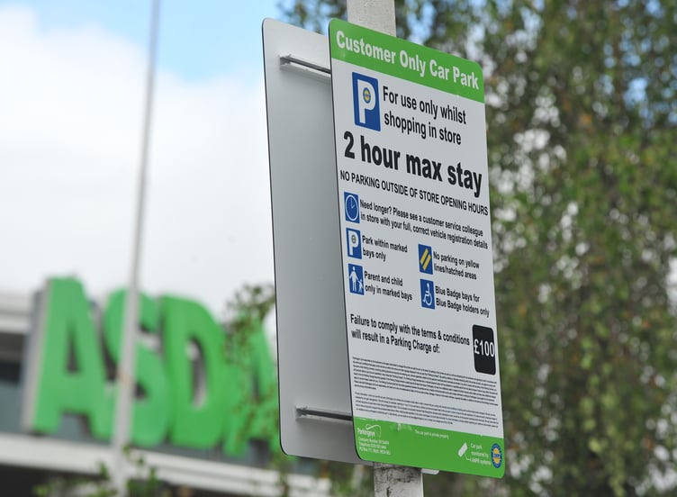 Newton Abbot ASDA Car Park