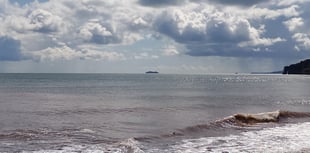 P&O's Arcadia Spotted Off Dawlish Coast