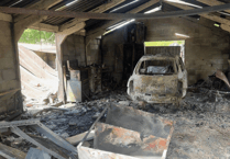 Fire disrupts nursery visit as crew called away to tackle fire near Chudleigh