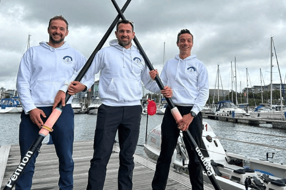 The colleagues, Martin Mead, Scott Dingle, and Jon Reilly, were inspired by Jon’s health struggle to raise money for both Young Lives Against Cancer and MOVE Against Cancer.