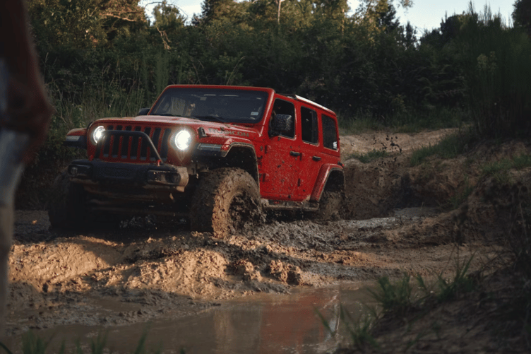 Off road vehicle stock image