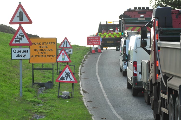Let the road works begin. Work starts on A382 improvements on the approach to Newton Abbot