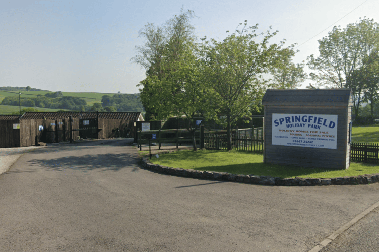 Springfield Holiday Park, Tedburn St Mary