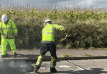 Devon begins proactive pothole repair trial across county