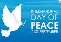 Join Dawlish's International Day of Peace celebration