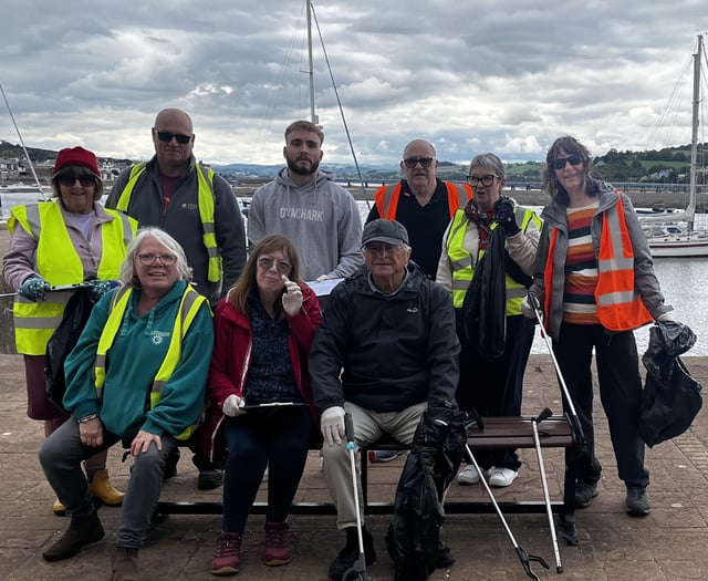 Teignmouth Joins Great British Beach Clean