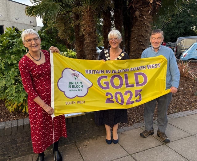 Bovey Tracey wins gold at Bloom