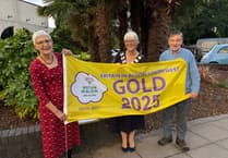 Celebrate Bovey Tracey's gold win in Bloom
