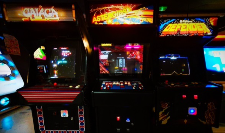 Video games machines 