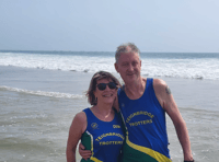 Running into love: Trotters' Debora and John to tie the knot